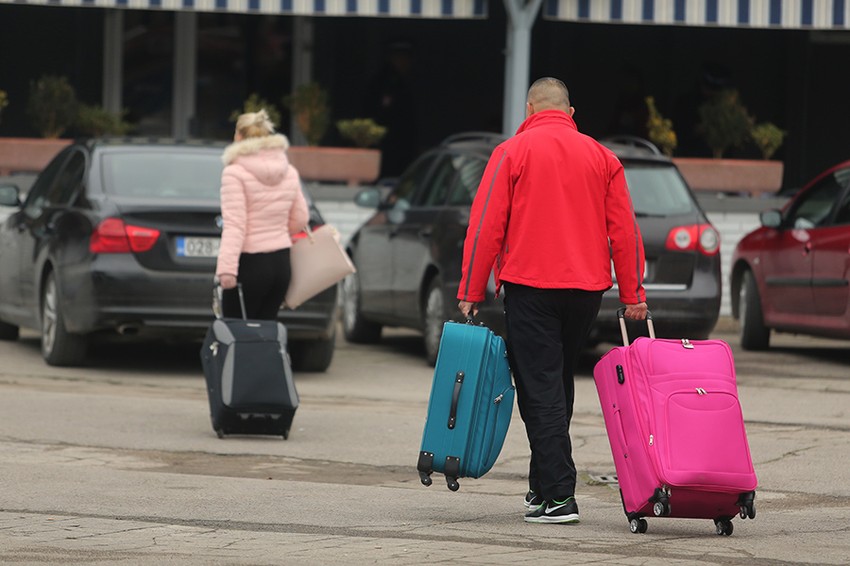 Odlazak, ilustracija