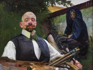 Jacek-Malczewski-Autoportret-z-muza
