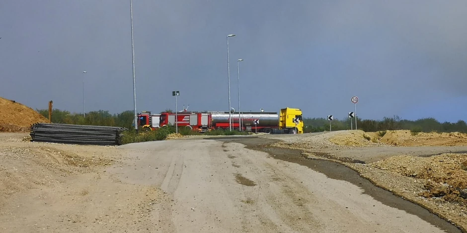 deponija vinca pozar foto grad beograd