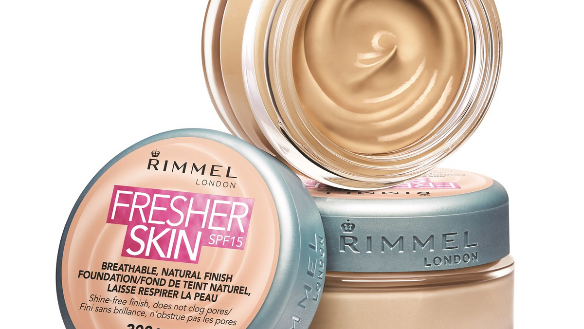 Rimmel prezentuje podkład Fresher Skin z filtrem SPF 15. Doskonała kompozycja składników sprawia, że zaczerwienienia i mankamenty cery są mniej widoczne, a barwa skóry wyrównana. Filtr SPF 15 zabezpiecza twarz przed negatywnym promieniowaniem słonecznym. Delikatna, oddychająca receptura, twarz bez świecących się punktów, rześki, naturalny wygląd przez cały dzień! Już dziś zapewnij sobie idealne wykończenie makijażu, na które możesz liczyć przez cały dzień. 100% Świeżości! Najpiękniejsza twarz w mieście!