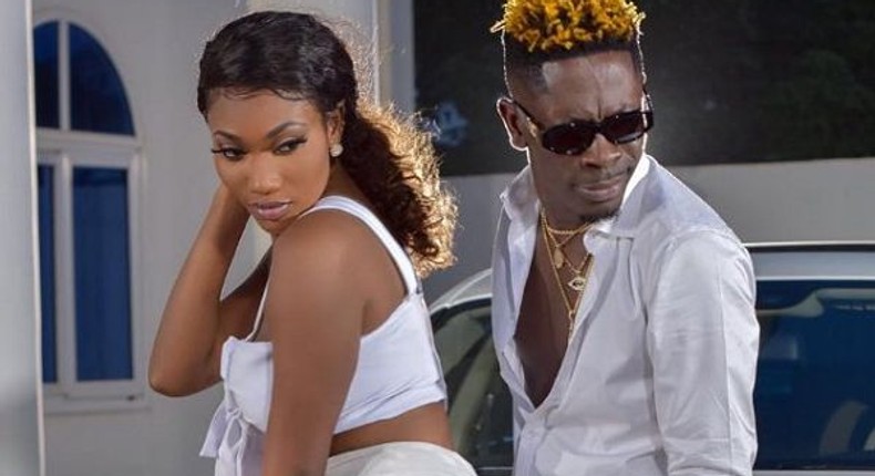 Shatta Wale and Wendy Shay