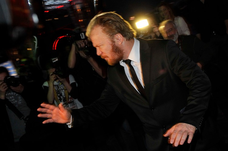 Eryk Lubos na premierze 'Drogówki'