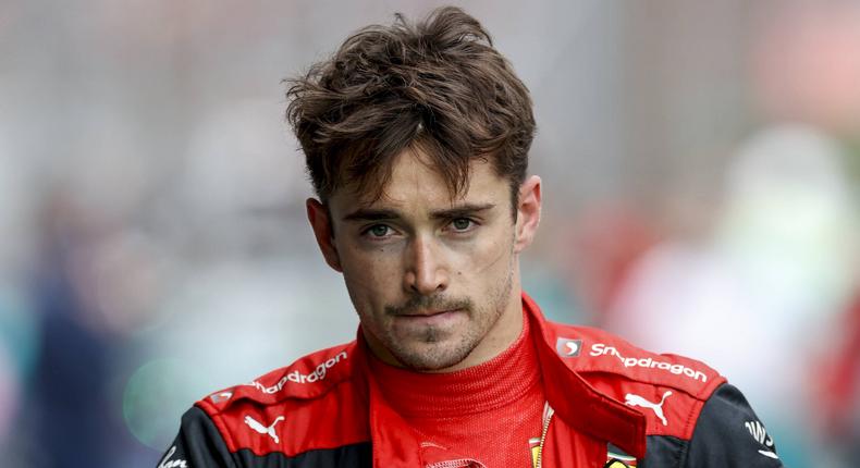 Charles Leclerc visibly unhappy after finishing sixth at Imola