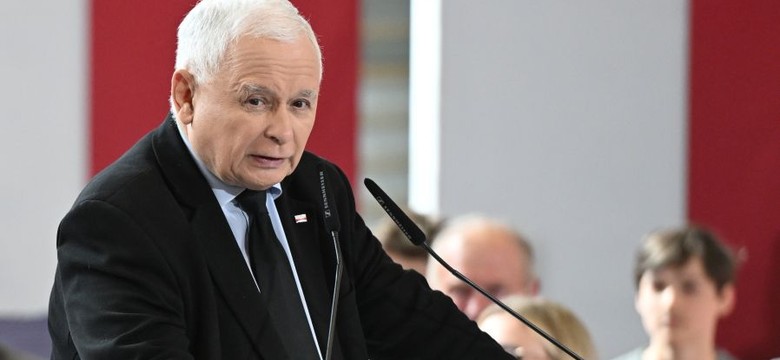 Kaczyński jest w Brukseli. Na konferencji w parku chce "zatrzymać szaleńcze decyzje"