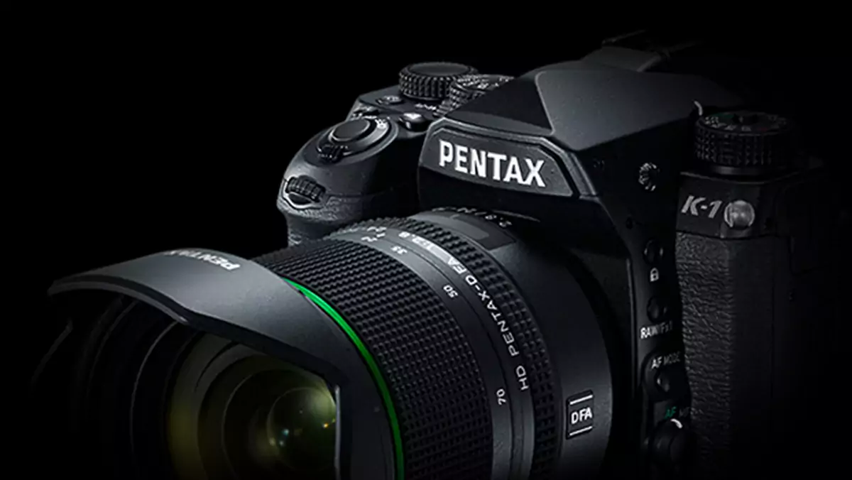 Pentax K-1 - pierwsza pełnoklatkowa lustrzanka marki Pentax