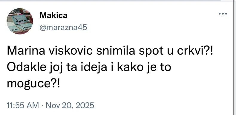 Tviter se usijao zbog spota Marine Visković