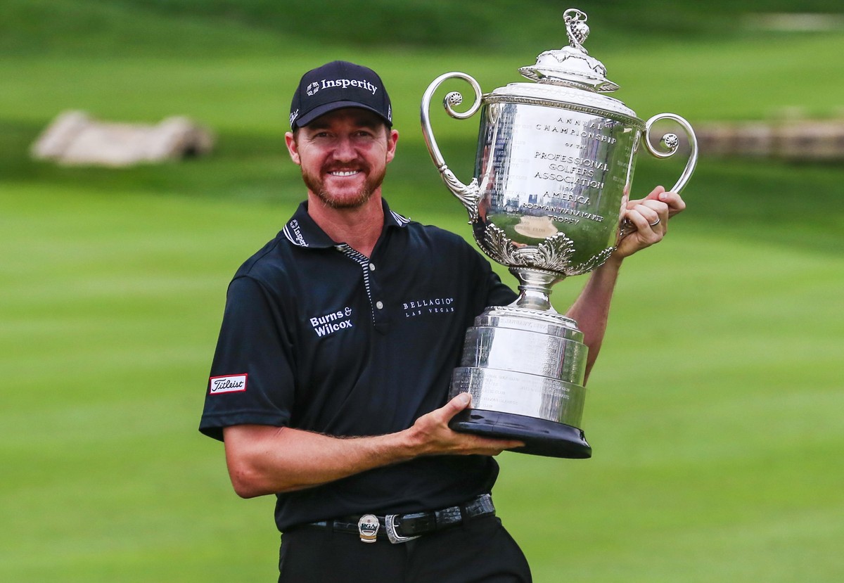 Amerykański golfista Walker wygrał wielkoszlemowy PGA Championship