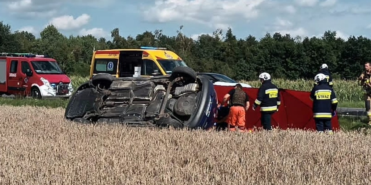 Włocławek. Tragiczny wypadek. Nie żyje 24-latka.