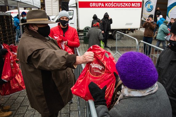 Wigilia dla potrzebujących