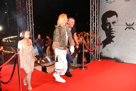 Olivera Balašević na premijeri filma sina Alekse