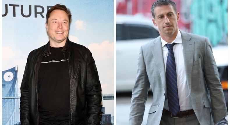 Elon Musk's attorney, Alex Spiro, was the focus of an opposing lawyer's motion seeking sanctions.Arturo Holmes/Getty Images and Justin Sullivan/Getty Images)