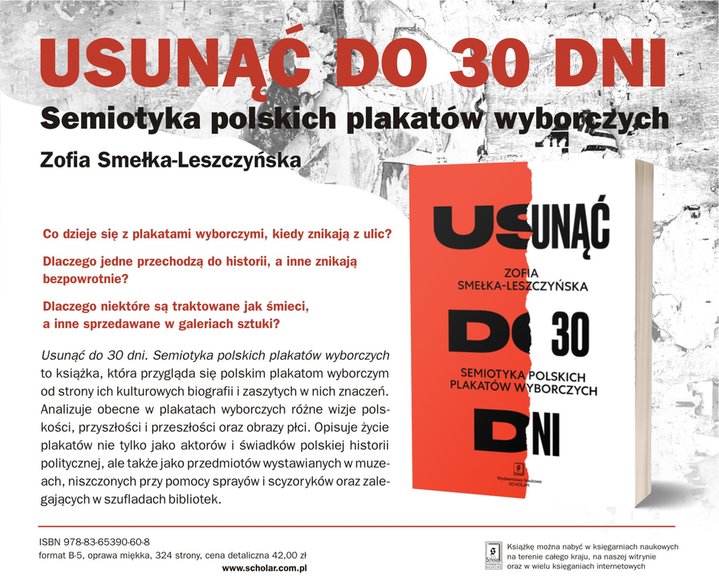 "Usunąć do 30 dni" Zofii Smełki-Łeszczyńskiej