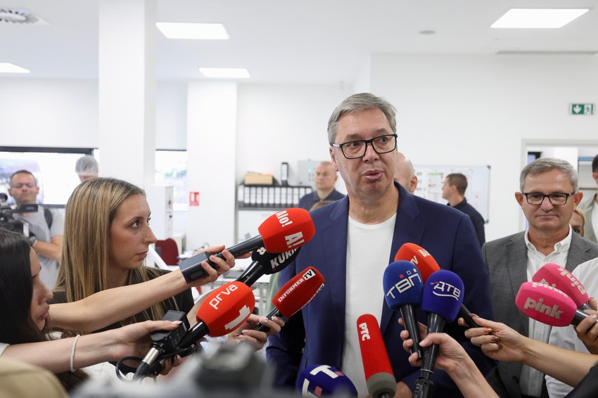 Aleksandar Vučić, Odžaci