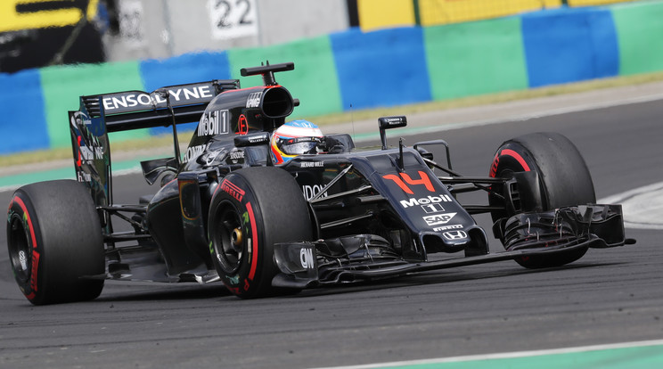 Alonso hű marad a McLarenhez /Fotó: Fuszek Gábor