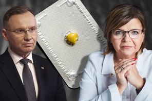 Andrzej Duda i Izabela Leszczyna