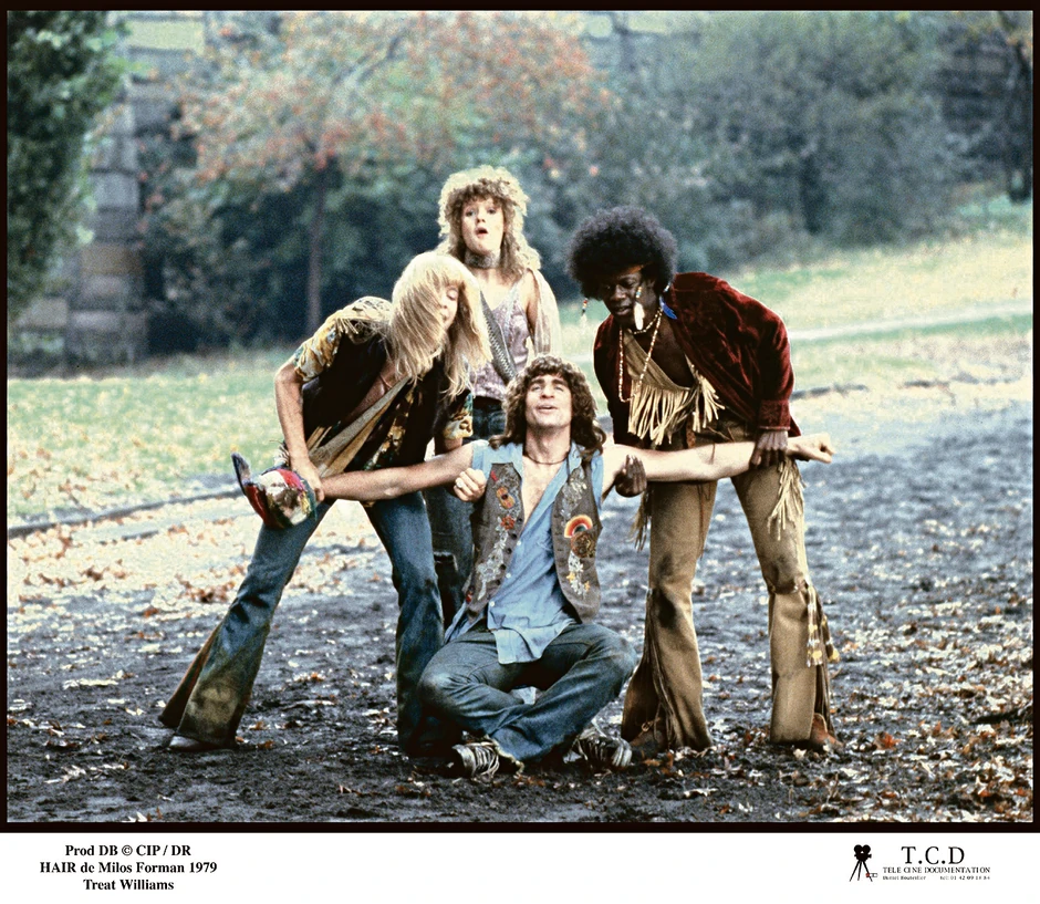 “Kosa” (Hair), 1979, kultni 
brodvejski komad 
Miloš Forman je pretvorio u klasik 
svetskog 
filma