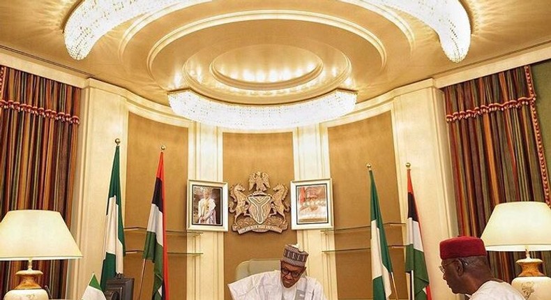 President Muhammadu Buhari resumes work on March 13, 2017