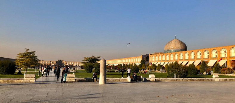Isfahan. Plac Imama to jedno z najpiękniejszych miejsc Iranu znajduje się w sercu kraju