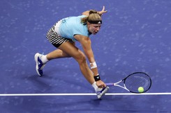 Karolina Muchova w półfinale US Open. W I secie obroniła 9 break pointów