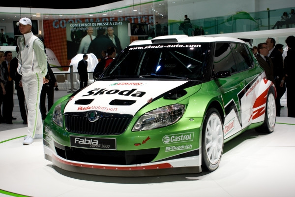 Leszek Kuzaj i Skoda Fabia S2000