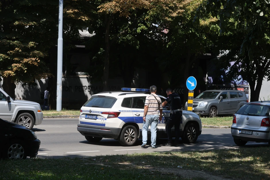 Uviđaj saobraćajne nesreće na pešačkom prelazu na Novom Beogradu