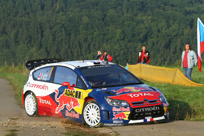 Rajd Niemiec 2010: Loeb liderem, Kościuszko na łące (1. etap, fot. Rallyworld©Willy Weyens)