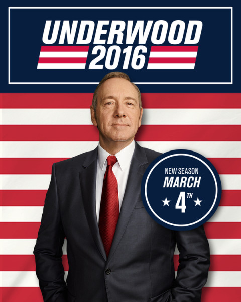 "House of Cards" - plakat