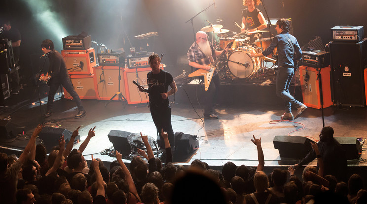 Eagles of Death Metal koncert közben /Fotó: AFP