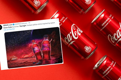 Nowy smak Coca-Coli ma przypominać podróż w kosmos. Czym właściwie jest Starlight?