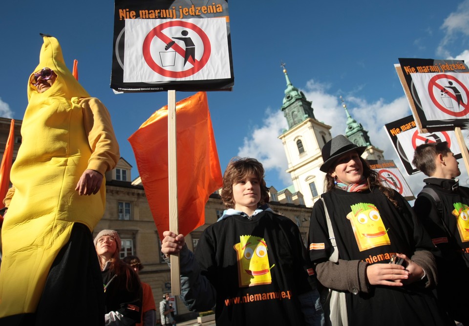 WARSZAWA STRAJK ŻYWNOŚCI HAPPENING