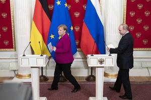 Rozmowy Merkel - Putin. Nord Stream 2 i sytuacja na Bliskim Wschodzie