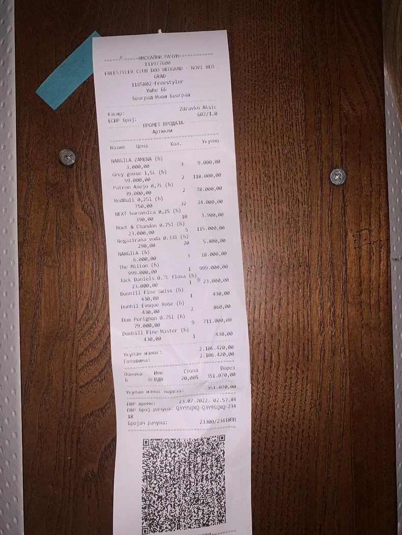 Račun sa Fristajlera