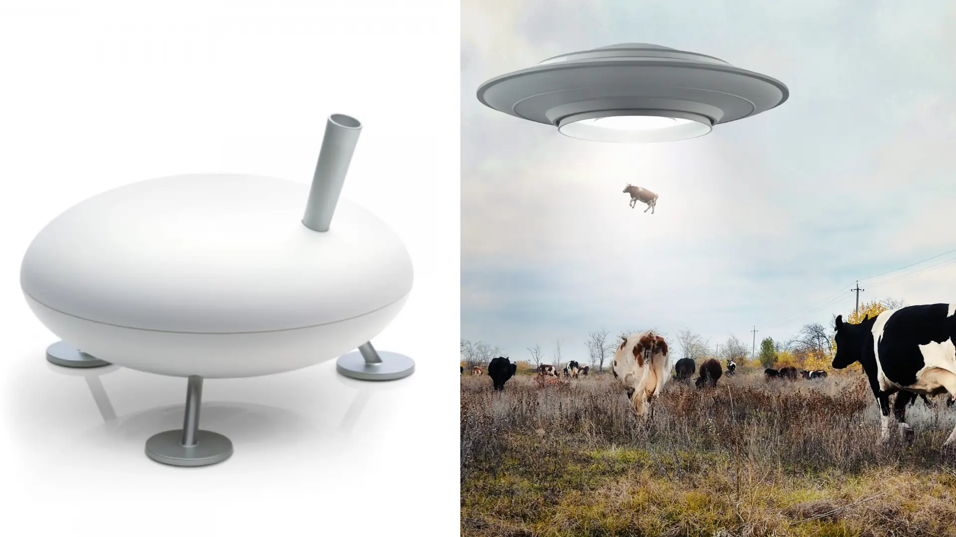 To nie statek UFO, to nawilżacz powietrza! Kosmiczny design i wysoka skuteczność