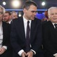 Julia Przyłębska , Michał Karnowski i Jarosław Kaczyński podczas Gali Człowieka Wolności 2017 zorganizowanej przez tygodnik Sieci