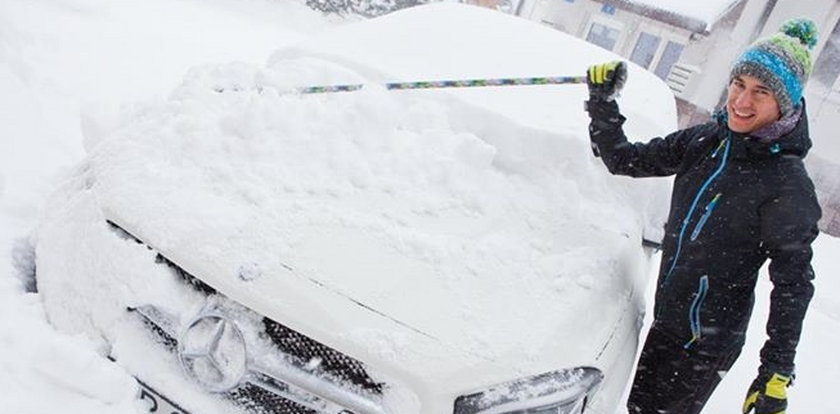 Kamil Stoch chwali się samochodem! Ile jest wart?