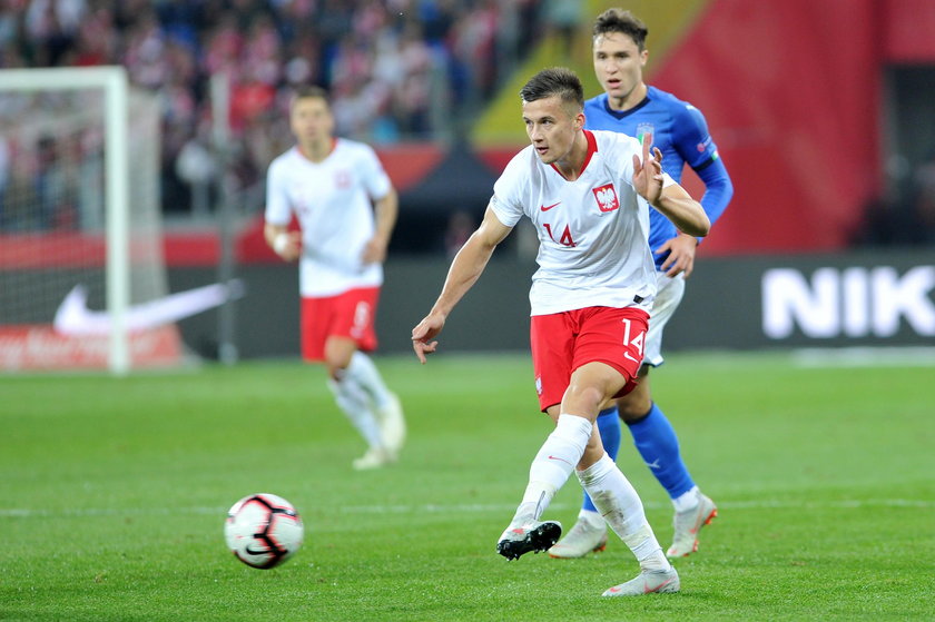 Polska - Wochy 0:1 w Lidze Narodów