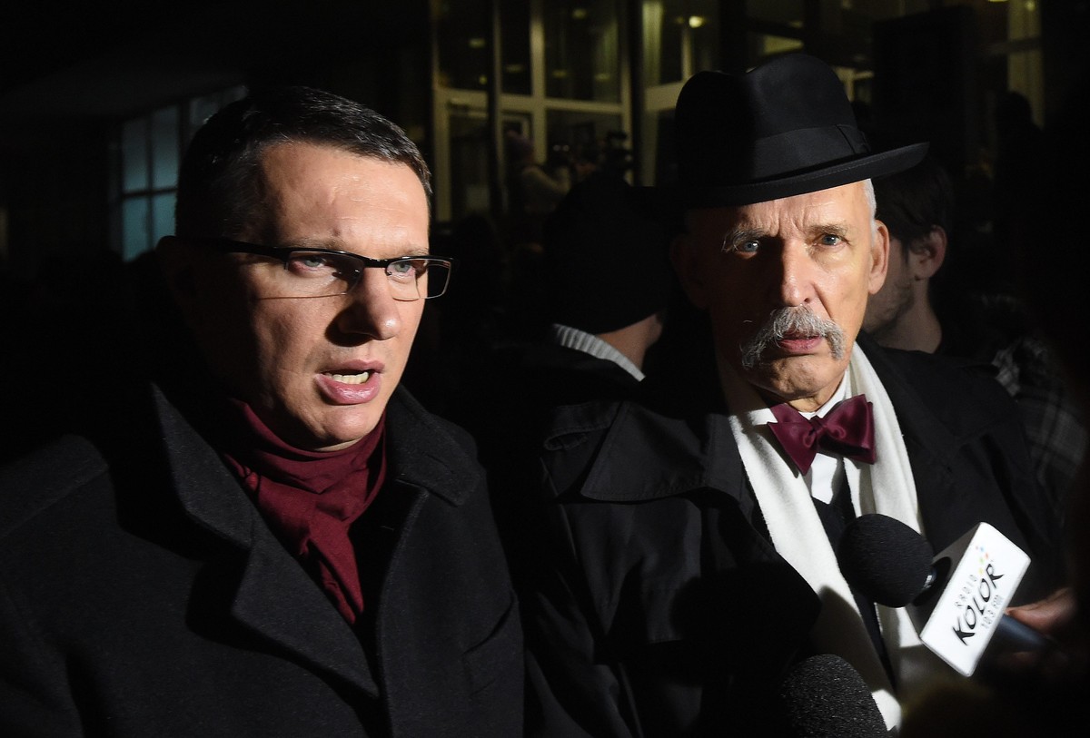 Przemysław Wipler i Janusz Korwin-Mikke