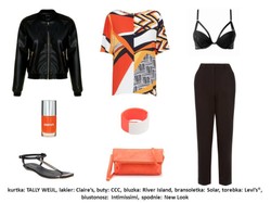 Oranż, beż, błękit - najmodniejsze kolory wiosny. STYLIZACJE