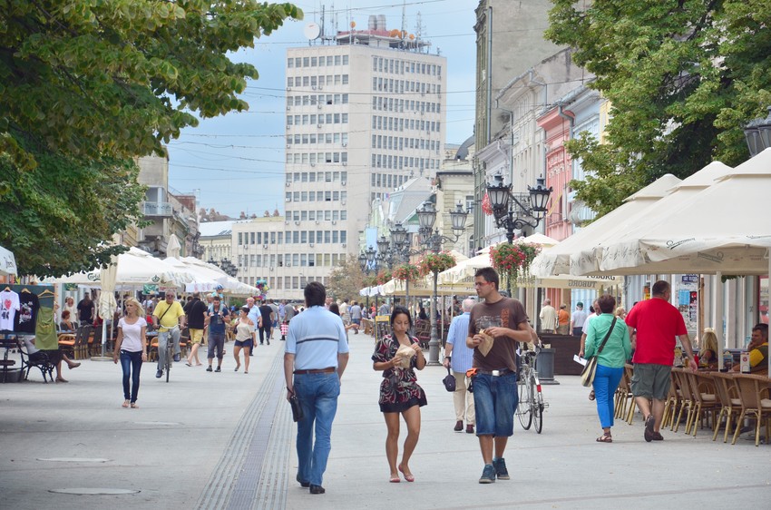 Novi Sad  Zmaj Jovina ulica foto Nenad Mihajlovic