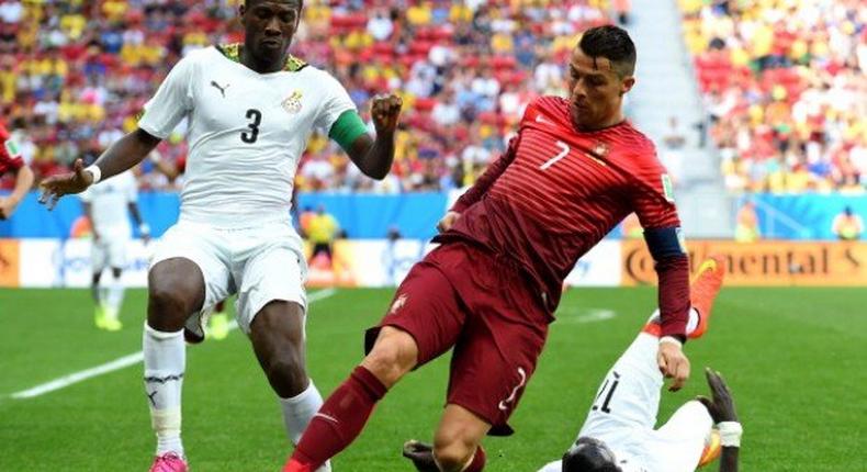 Cristiano Ronaldo equals Asamoah Gyan’s record of scoring in 9 consecutive international tournaments