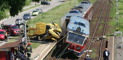 Pociąg zderzył się z koparką! Są ciężko ranni. NOWE FAKTY!