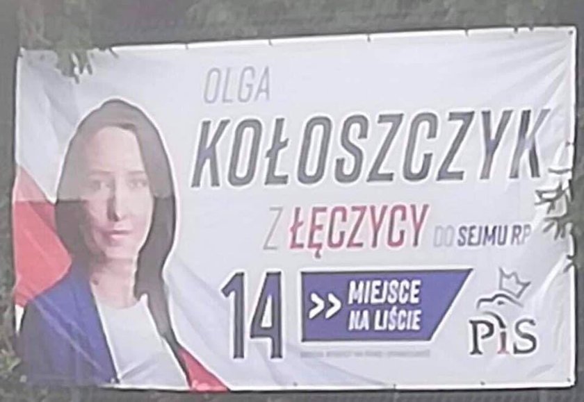 Billboardy Olgi Kołoszczyk