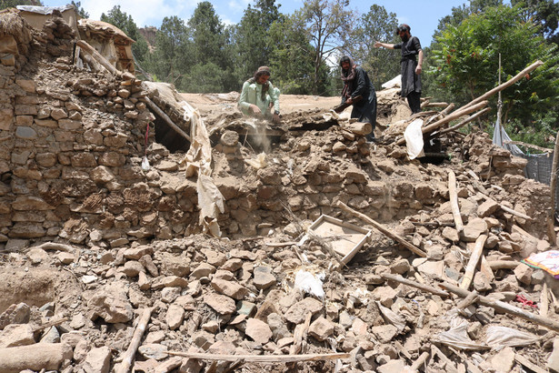 Trzęsienie ziemi w Afganistanie (zdjęcie archiwalne: czerwiec 2022 r.)