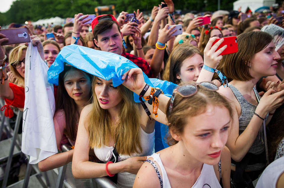 Publiczność na Orange Warsaw Festival 2016