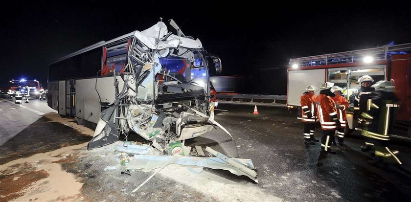 wypadek polskiego autokaru w Niemczech