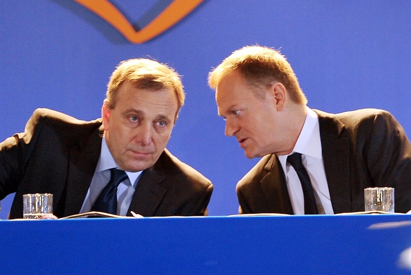 Grzegorz Schetyna i Donald Tusk