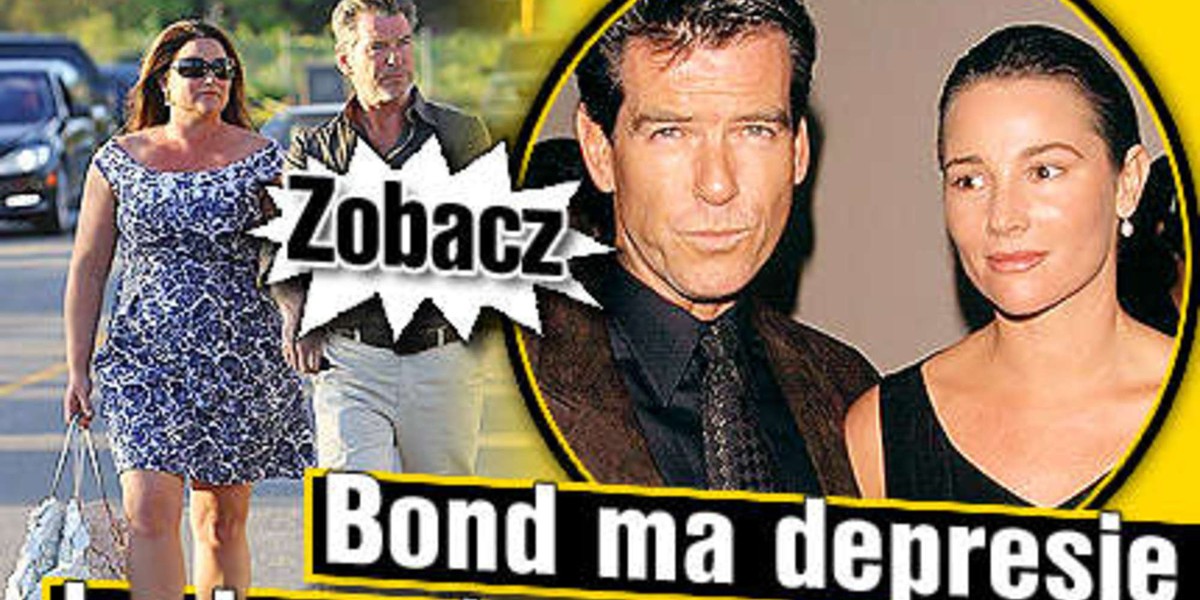 Bond ma depresję bo jego żona wciąż tyje