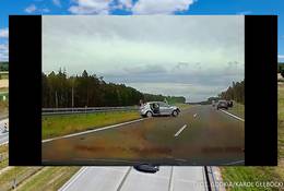 Wypadek na S7 koło Olsztynka — policja wytypowała już sprawców zdarzenia
