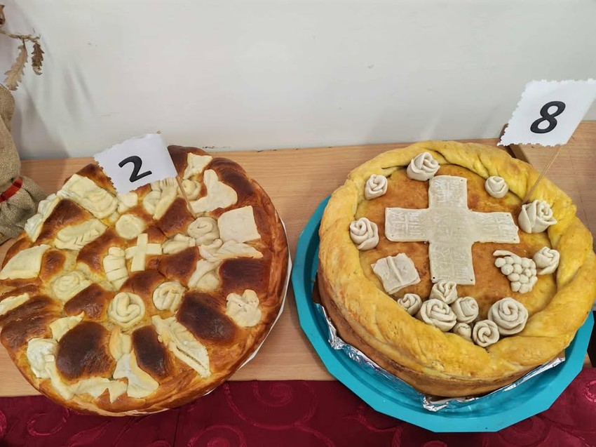 Takmičenje u pravljenju slavskog kolača kod Topole