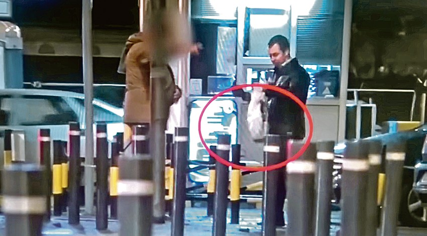 Ruski obaveštajac Georgij Kleban sa srpskim potpukovnikom snimljen u Zemunu